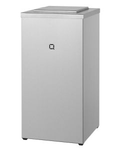 Poubelle 30 litres en acier inoxydable