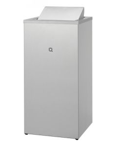 Poubelle 85 litres en acier inoxydable