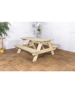 Picknick Tuinbank Houston Noord Europees Pinewood