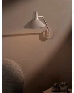 Wandlamp Liberec Zandkleurig