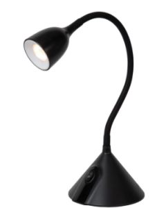 Lampe à poser - LED - noir