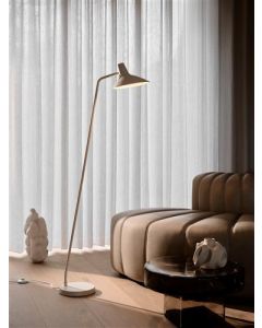 Vloerlamp Girona Zandkleurig