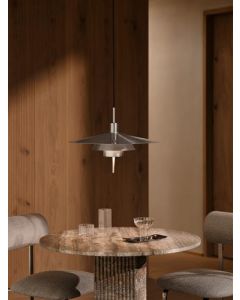 Hanglamp Siena Geborsteld Chroom