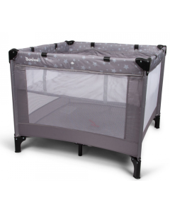 Opvouwbare kinderbox – grijs – bodemverhoger – reistas