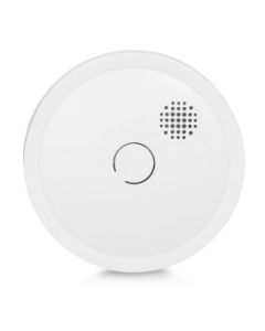 Détecteur de fumée connectable sans fil 10 ans blanc
