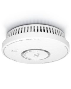 Ensemble de détecteurs de fumée et de monoxyde de carbone Blanc